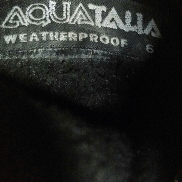 AQUATALIA - black waterproof Leather boots - Picture 8 of 8